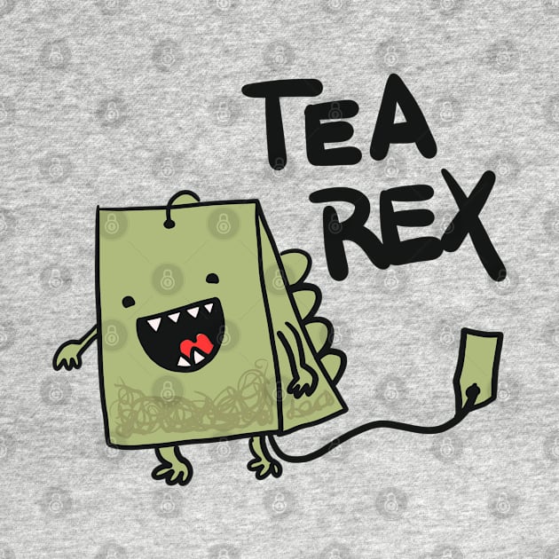 Tea Rex - Puns, Funny - D3 Designs by D3Apparels